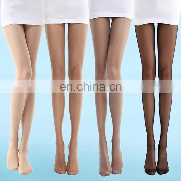 Hot Sale Nylon Black Black Brown Natural Skin Pantyhose for Women