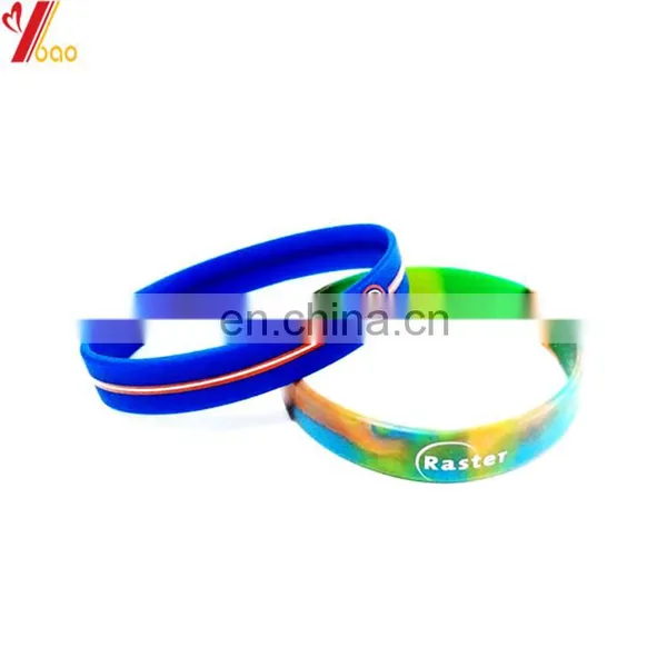 Promotional Cheap Silicone Wristband, Embossed Wristband, Print Logo Wrist Band photo-2