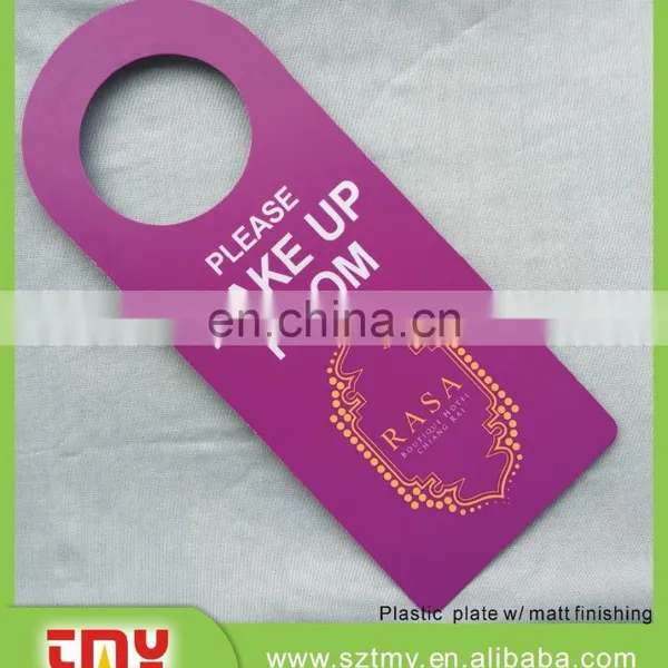Do Not Disturb and Please Make Up Room Card, Hotel Door Hanger photo-3