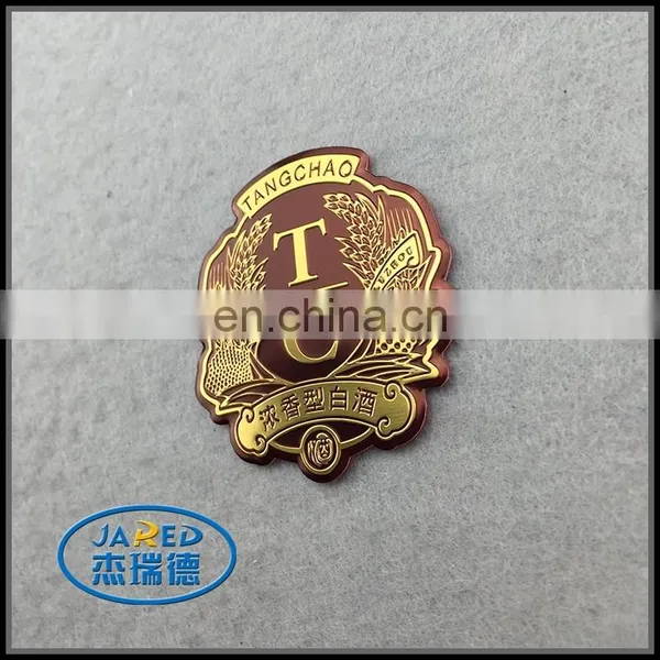 Engraved Letter Metal Crafts 3D Aluminum Wine Label photo-3