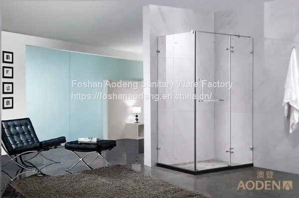 Clear Glass Hinge Door Shower Enclosure