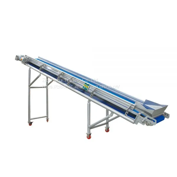 Industrial machine belt conveyor machine fruit elevator