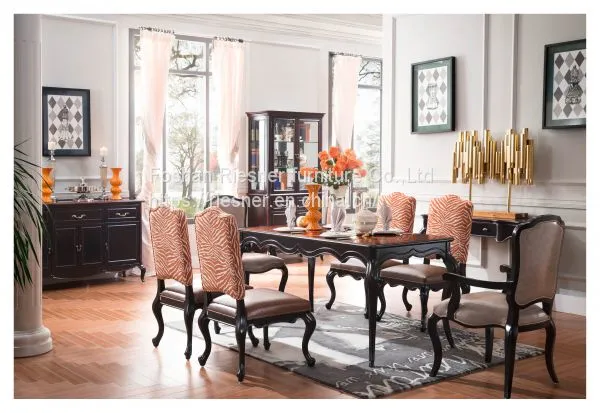 Luxury Solid Wood Dining Room Sets Customizable