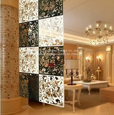 Decorative Metal Stainless Steel Partition Screen photo-3