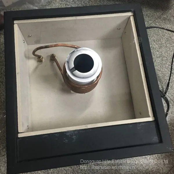 High Frequency Gold Melting Furnace HT-25KW Molten Silver Furnace Noble Metal Melting Furnace Crucible of High Purity Graphite photo-3