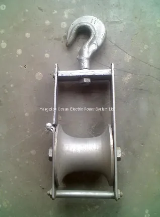Sky Roller; Aerial Cable Roller; Cable Stringing Hanging Roller photo-4