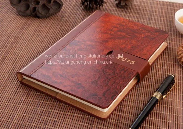 2020 New 6 Ring Bind Notebook Custom a5 Planner Kraft Diary Calendar Card Holder Logo Printing Notebook photo-3