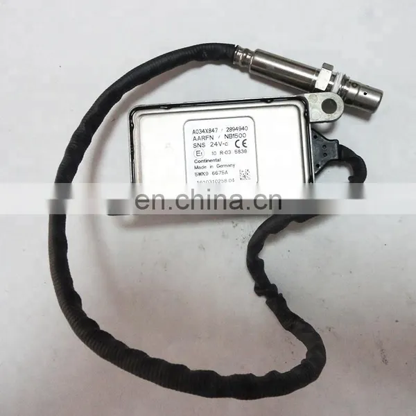 Diesel Engine Spare Parts Sensor 5WK9 6675A 2894940 Nox Sensor photo-4