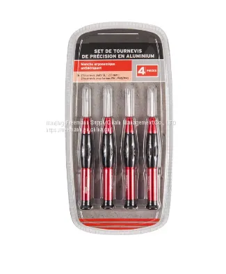 4pcs Aluminum Precision Screwdriver Set