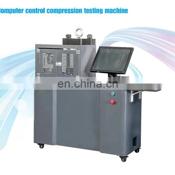 300KN Computer Control Compression Testing Machine/Testing The Compression Strength Of Cement And Mortar photo-3