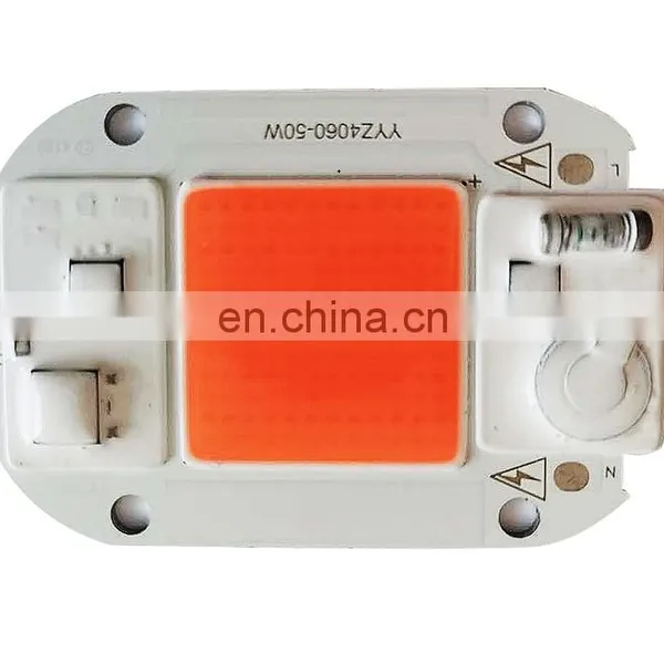 50 Watt Led Chip Full Spectrum 220V AC No Drive LED Grow Cob Chip photo-4