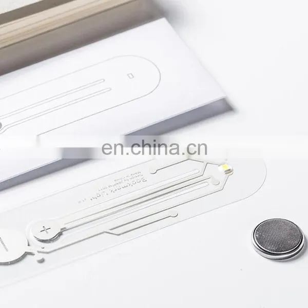 FOLDABLE New Thinnest Flexible LED Bookmark Light FOR Gift photo-2