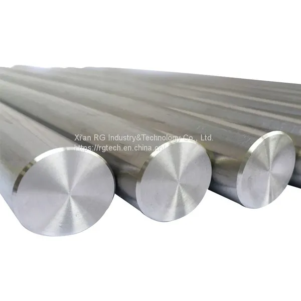 ASTM B348 Grade 2 25mm Pure Titanium Round Bar photo-5