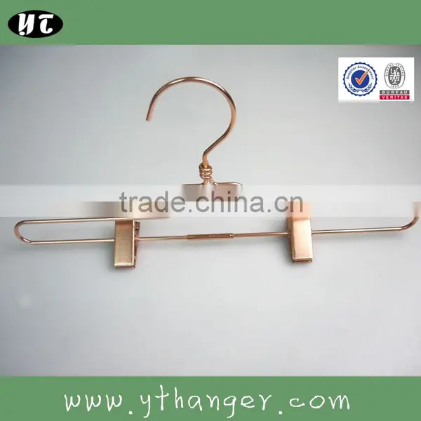 HA6918 Luxury Metal Hanger Durable Copper Wire Coat Hanger Quality Choice photo-5