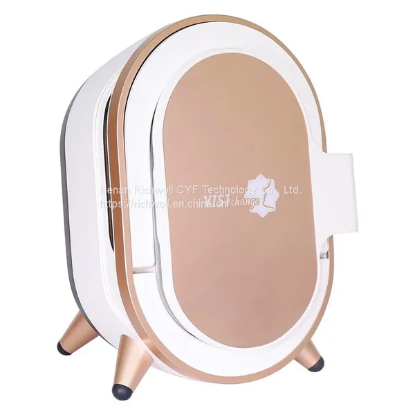2022 newest digital skin scanner 3d Magic Mirror camera Skin Analyzer machine analysis with best price