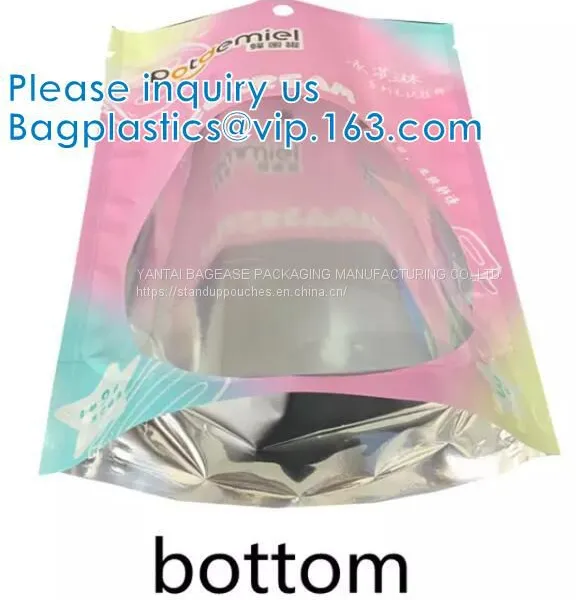 Toy Mylar Pack Bags, Pacifier Package, Flat Bottom, Euro Hanging Hole, Toy Pouch, Stand up Zipper photo-2