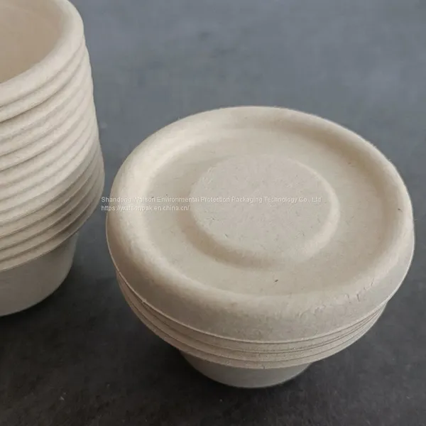 2oz 50ml Biodegradable Compostable Disposable Sugarcane Bagasse Party Supplier Paper Cup photo-3