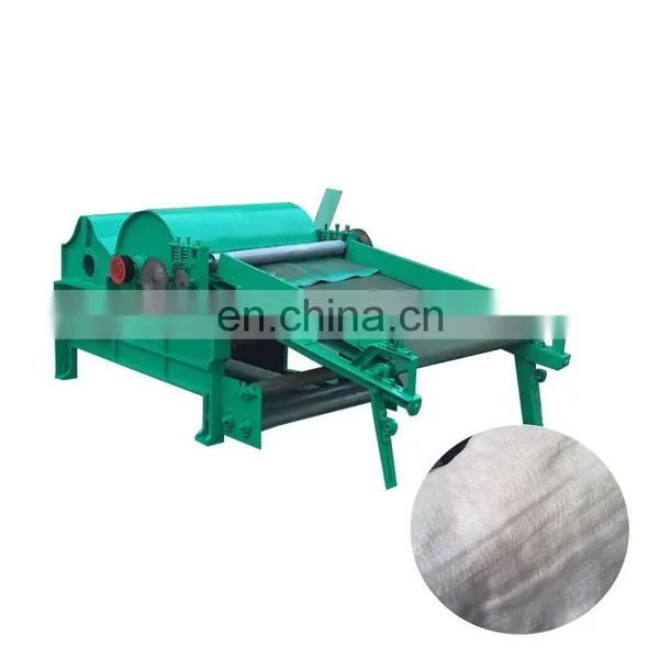 Multi-rollers Cotton Waste Yarn and Textile Wastes Opening and Tearing Machine