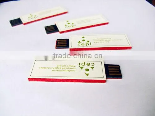 Green and Environmental Protection Paper USB Flash Drives/ Creative USB
