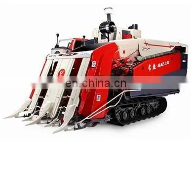 Japanese Yangmar Agriculture Combine Harvester Machine Rice Cutter YM Half-feed Rice Combine Harvester photo-2