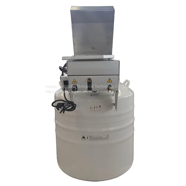 Small Vapor Phase Dewar Flask Liquid Nitrogen Container photo-4