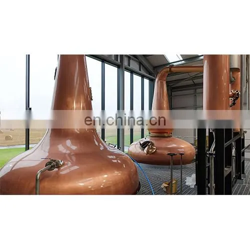 Reflux Still Flute Distillation Column With Copper Onion Head photo-4
