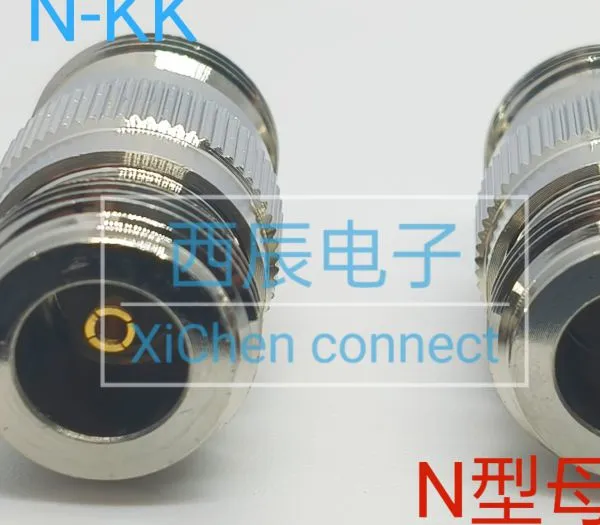 RF Coaxial Connector N Female Head to Female Head photo-2
