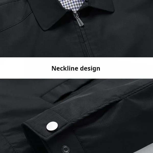 Business Fit Colorful Casual Sports Windproof Waterproof Men's Long Sleeve Sunblock Yoga Jacket photo-3