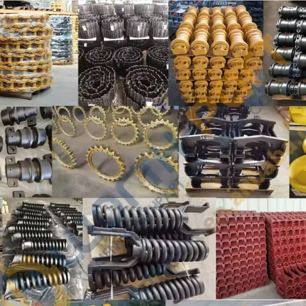 High Quality Excavator Undercarriage Parts Track Link E70B E200B E302 E303.5 E304 E308 TRACK ROLLER SPROCKET Track Shoe Group Assembly photo-3