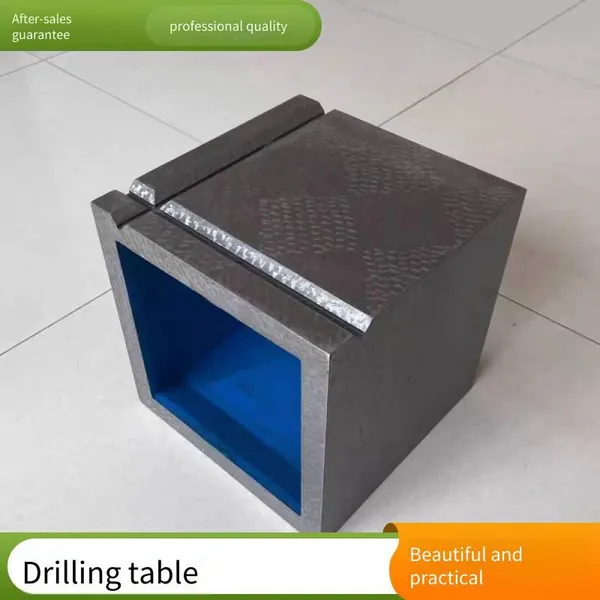 Cast Iron Slotted Inspection Pad Box, T-slot Measuring Square Tube, Easy to Install and Disassemble photo-2