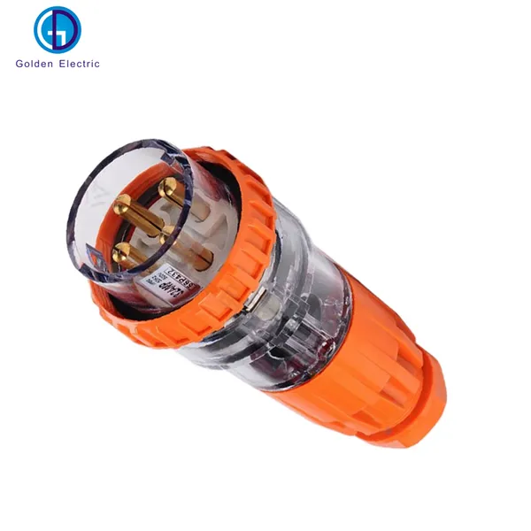 Australian Standard 3/4/5 Pin Industrial Male Plug for Construction Site, Stage Lighting, Farm Outdoor Temporary Power Connection photo-2