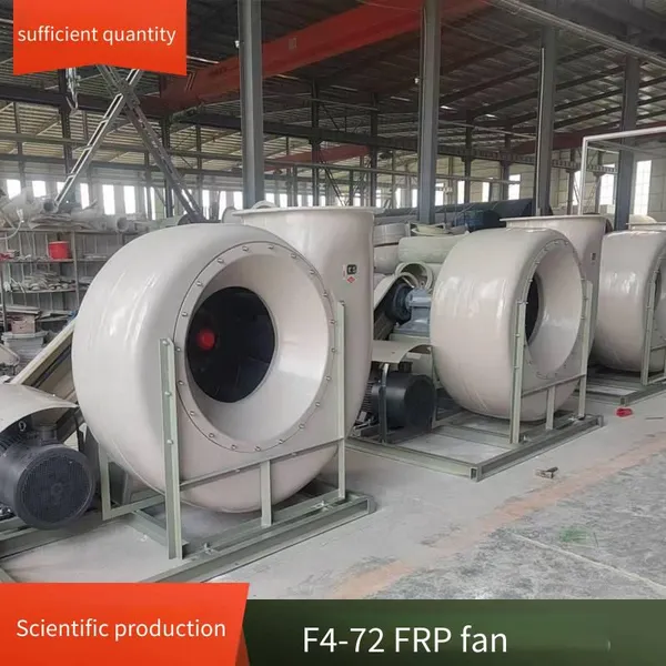 F4-68 Frp Centrifugal Fan, Variable Frequency Anti-corrosion Centrifugal Ventilator, Roof Duct Suction Fan photo-3