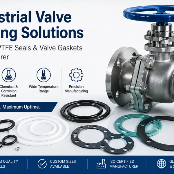Industrial Valve Sealing Solutions | O-Rings, PTFE Seals & Valve Gaskets Manufacturer