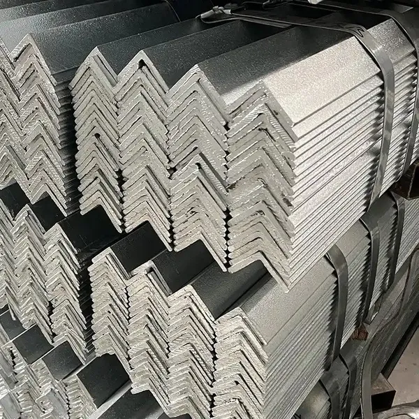 Hot Rolled Equal Unequal L Shape Galvanized Black Structural Construction Carbon Steel Angle Steel photo-5