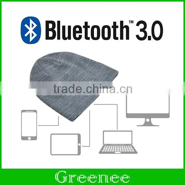 Hands Free Bluetooth Knit Hat Hands Free Talking Cap With Built in Bluetooth Wireless Speaker and Headset All in One photo-2