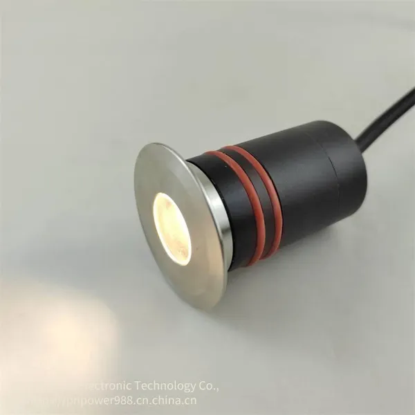 3w 24v Dimmable Ground Lamp With Stainless Steel Surface and Black Lamp Body, Produced by Zhuhai Feipu photo-4