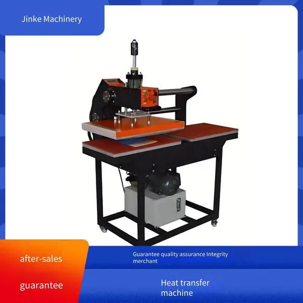 Jinke Machinery Three-station Heat Transfer Printer, Heat Transfer Machine With Multiple Specifications Available for Fabric Printing photo-2