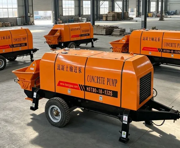 S-valve Concrete Pump With Hydraulic System for Tunnel Lining Pouring