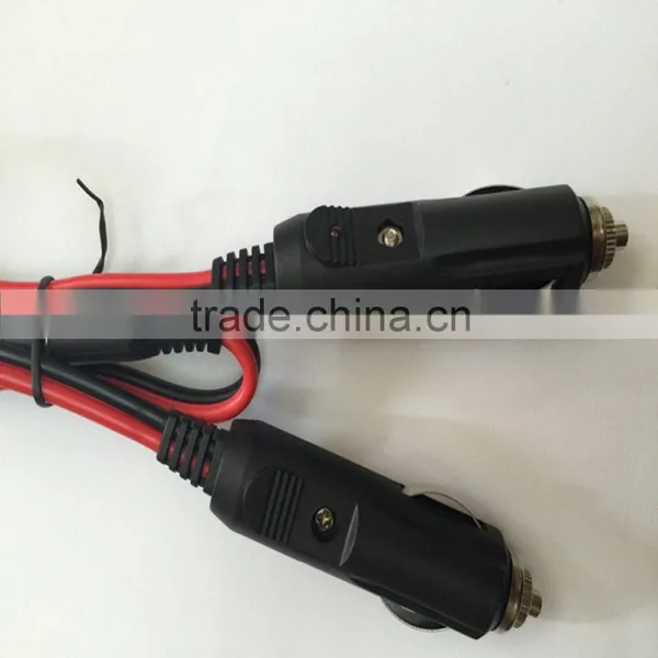 High Quality Male Plug to Male Cigarette Plug With Lighter Extension Power Cord photo-2