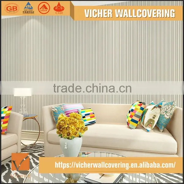 Professional Manufacturer Eco-Friendly PVC Material Home Decoration Wall Paper