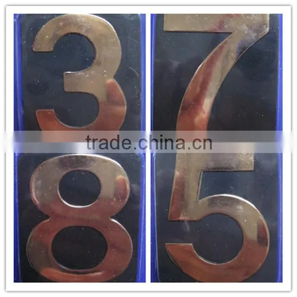 Self Adhesive Hotel Door Number Plates