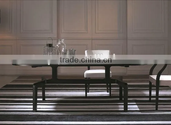 Modern Dining Table and Chairs Solid Wood Dining Room Set