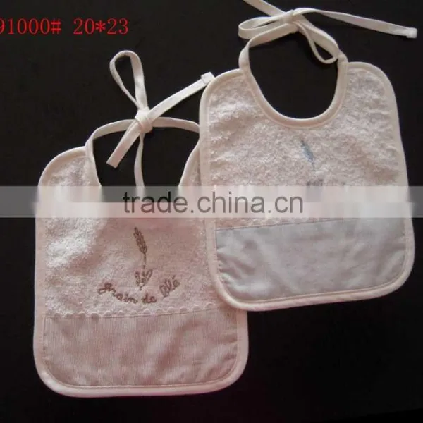 Cotton Embroidery Bibs