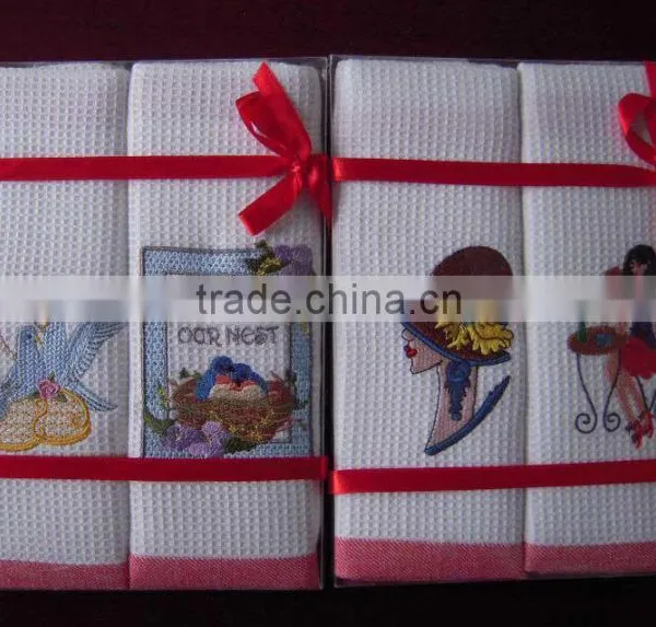 Embroidered Gift Tea Towel photo-6