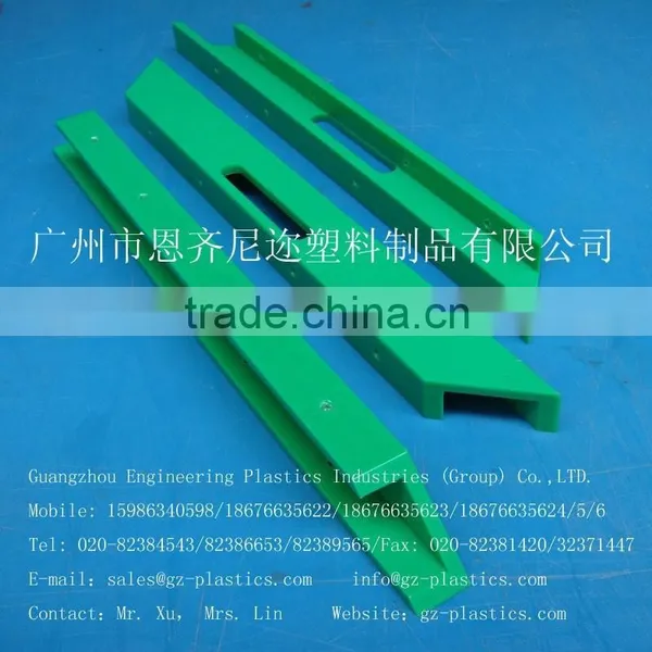 HDPE Plastic UHMWPE PE Polyethylene Nylon Linear Guide Rail/str photo-2