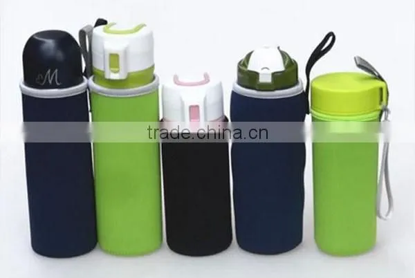 Simple Design High Quality Glass Cup Set With Neoprene Material photo-4