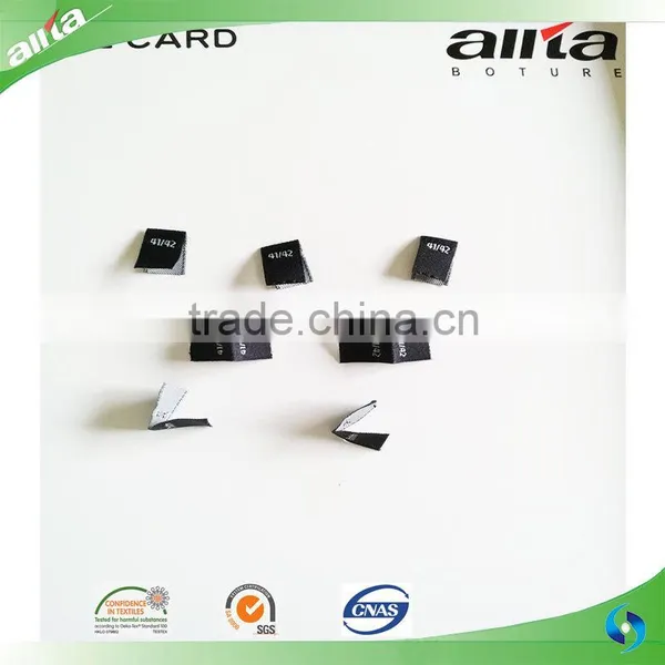 Allta Group Manufactures Woven Main Labels for Clothing, Fold Over Size Label Tags photo-2