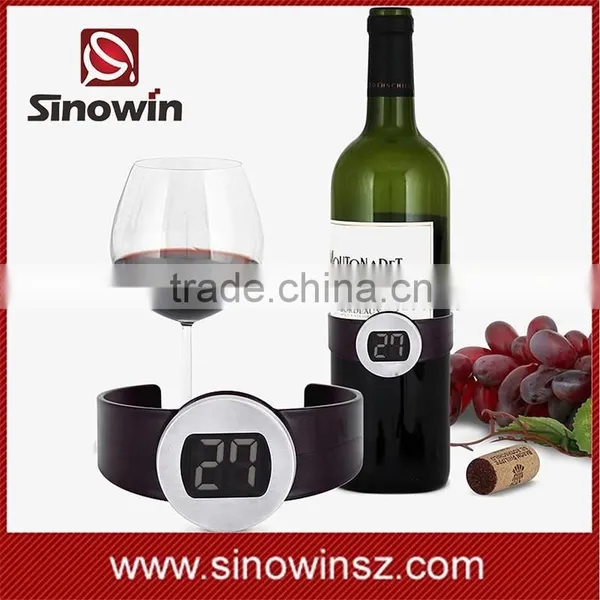 Electronic Digital Wine Bottle Watch Thermometer For Home Bar photo-2