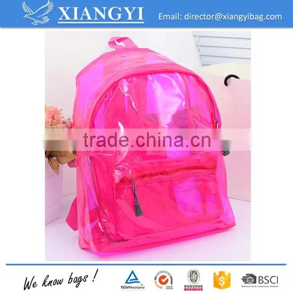 New Design Wholesale High Quality 50C PVC Water Proof Teenage Backpack Daypack Supplier's Choice photo-2