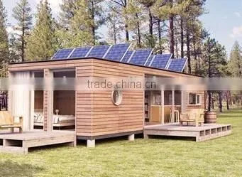 Wooden Sandwich Panel Small Wooden House Luxury Container House